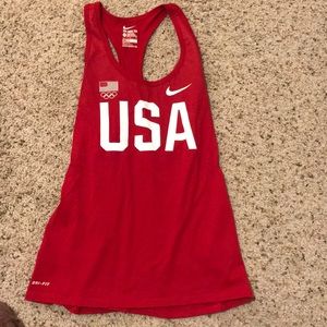 Nike USA Exercise Tank